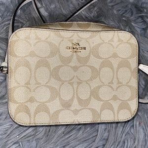 COACH®  Mini Jamie Camera Bag In Signature Canvas With Nostalgic Ditsy  Print